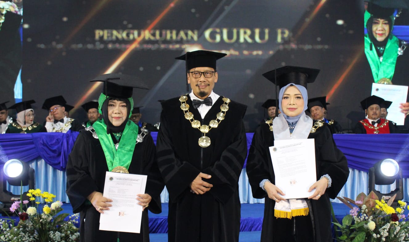 Kukuhkan 2 Gubes dan 6 Profesor Emeritus, UWG Tegaskan Kiprah Nasional