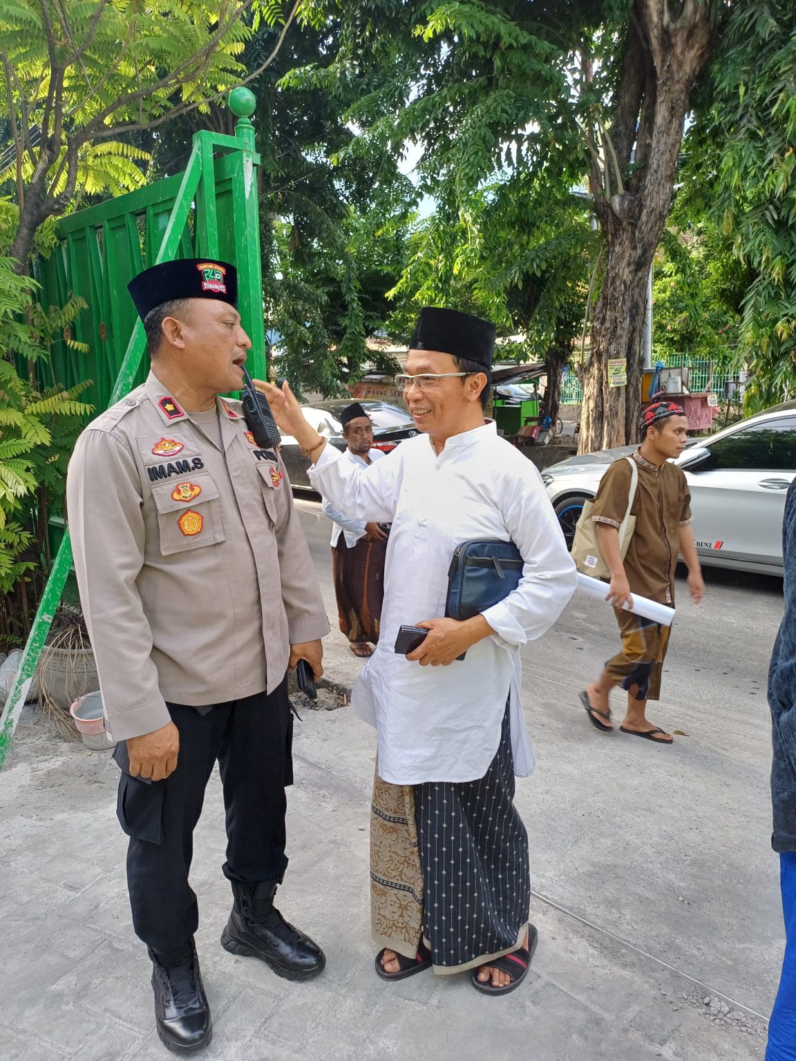 Kapolsek Tambaksari Sambangi Tokoh Agama Kedung Tarukan