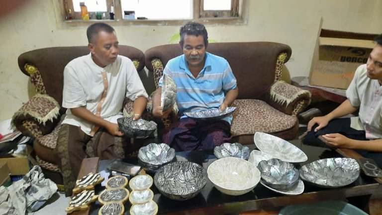 Produk Kerajinan Kulit Kerang Situbondo Tembus Pasar Internasional