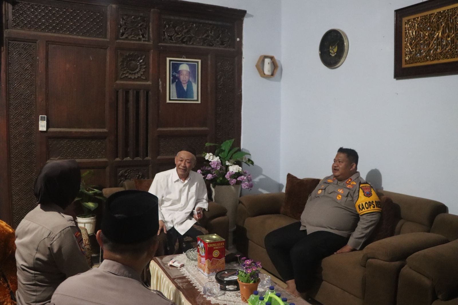 Sowan ke Ulama Berpengaruh, Kapolres Pasuruan Minta Doa dan Perkuat Stabilitas Kamtibmas