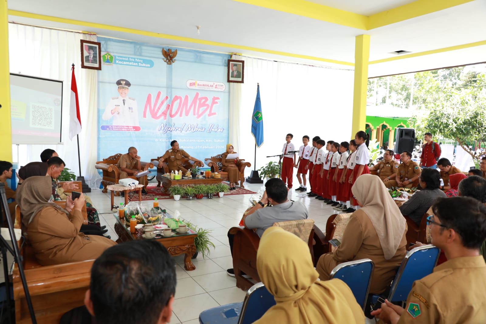 Gencarkan Program Ngombe, Pj Wali Kota Wahyu Kuatkan Dialog & Tampung Aspirasi