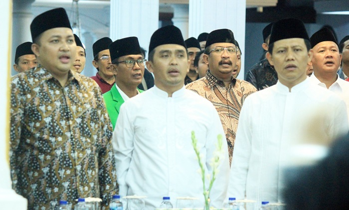 Pemkab dan Pemkot Pasuruan Teken Petisi Kesepakatan Damai