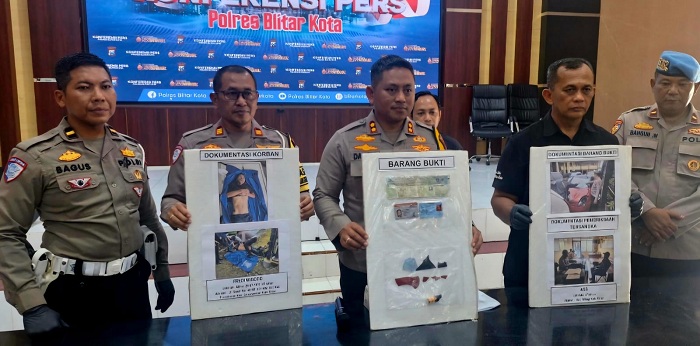 Polres Blitar Kota Ungkap Kasus Tabrak Lari Jalan Kenari