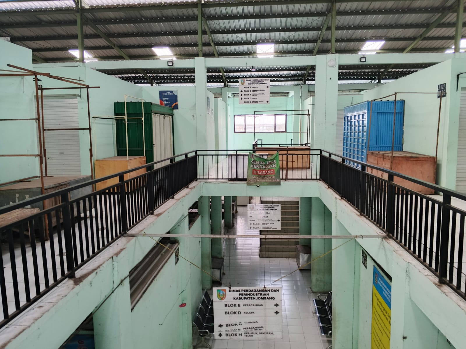 Ratusan Lapak Pasar Perak Tutup, Disdagrin Sebut Belum Ada Pedagang Pengganti