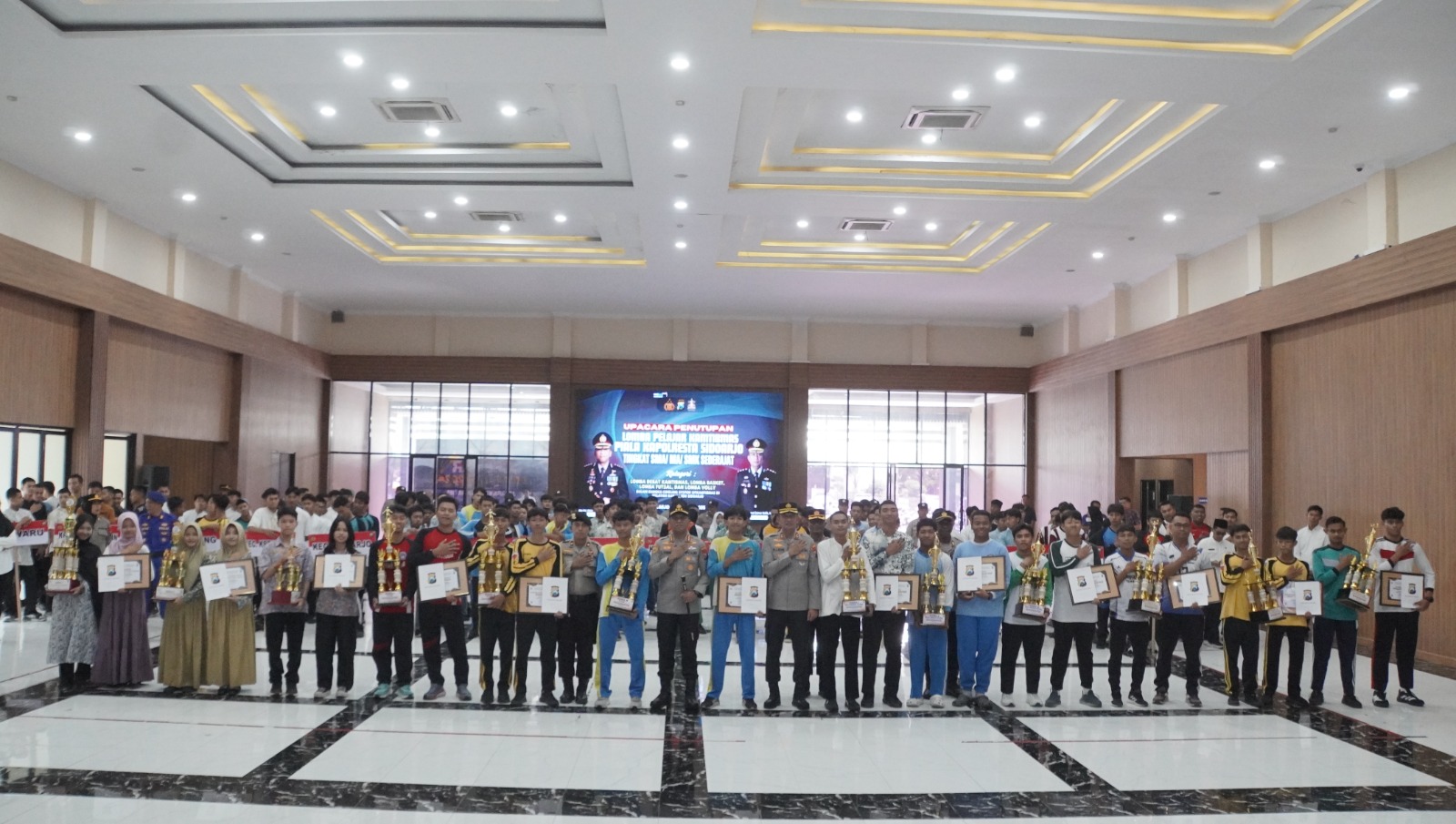 Lomba Pelajar Kamtibmas Piala Kapolresta Sidoarjo Tahun 2025 Resmi Ditutup