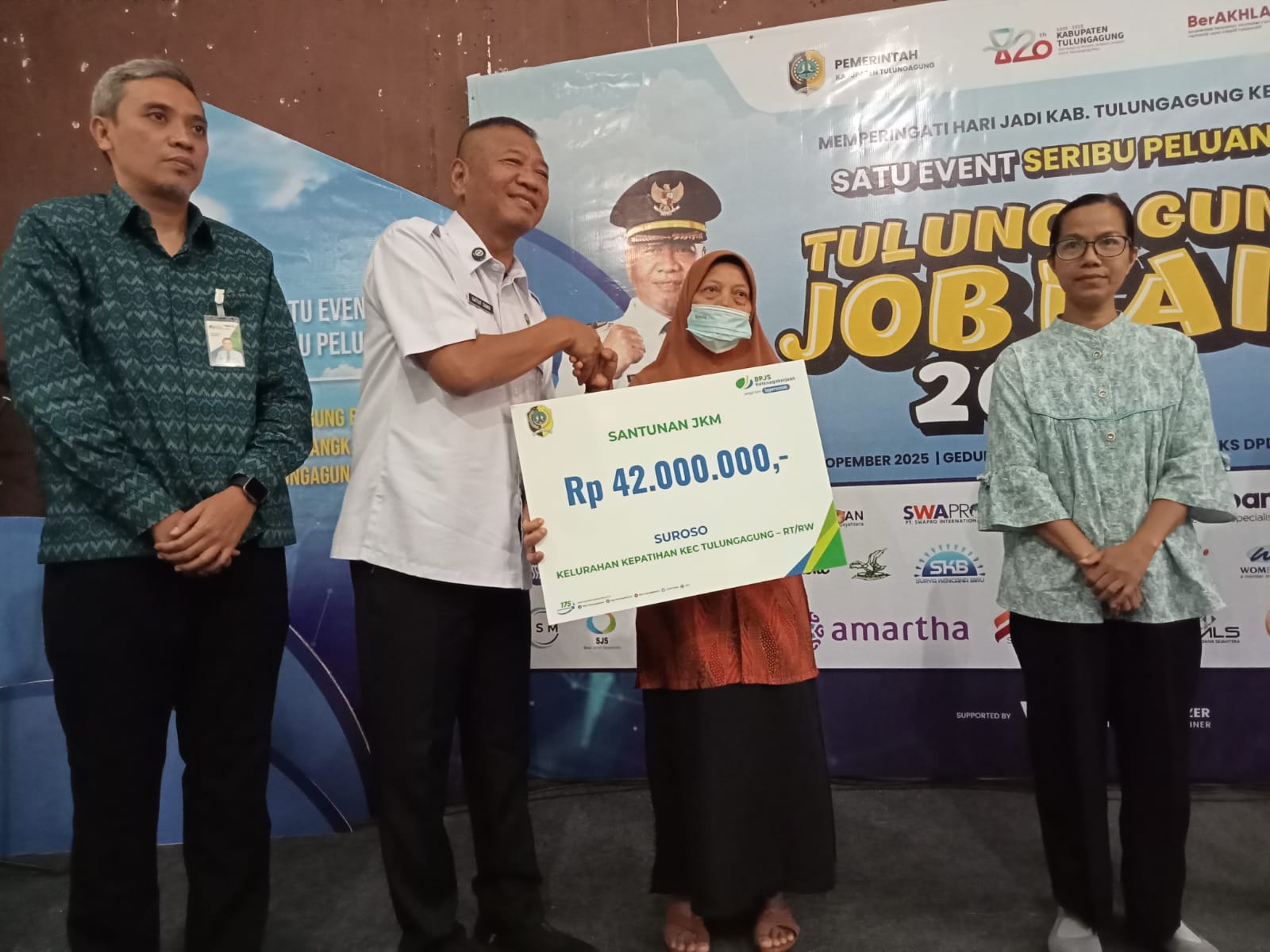 Disnakertrans Tulungagung Anggarkan Rp1,9 M dari DBHCHT untuk Perlindungan Tenaga Kerja