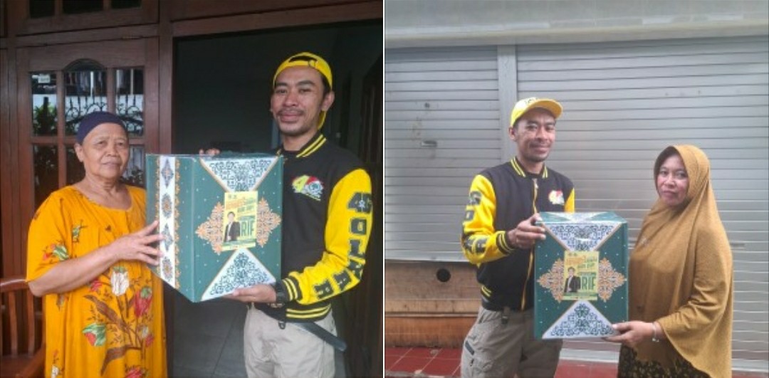 Ringankan Beban Masyarakat, Arif Fathoni Bagikan 1.500 Paket Sembako