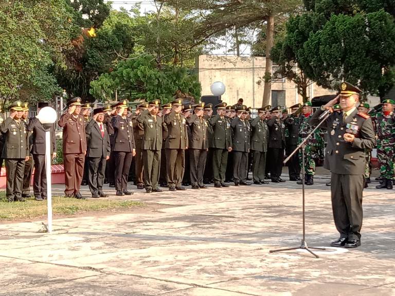 Polres Kediri Kota Hadiri Ziarah Nasional HUT TNI ke-80 untuk Perkuat Sinergitas