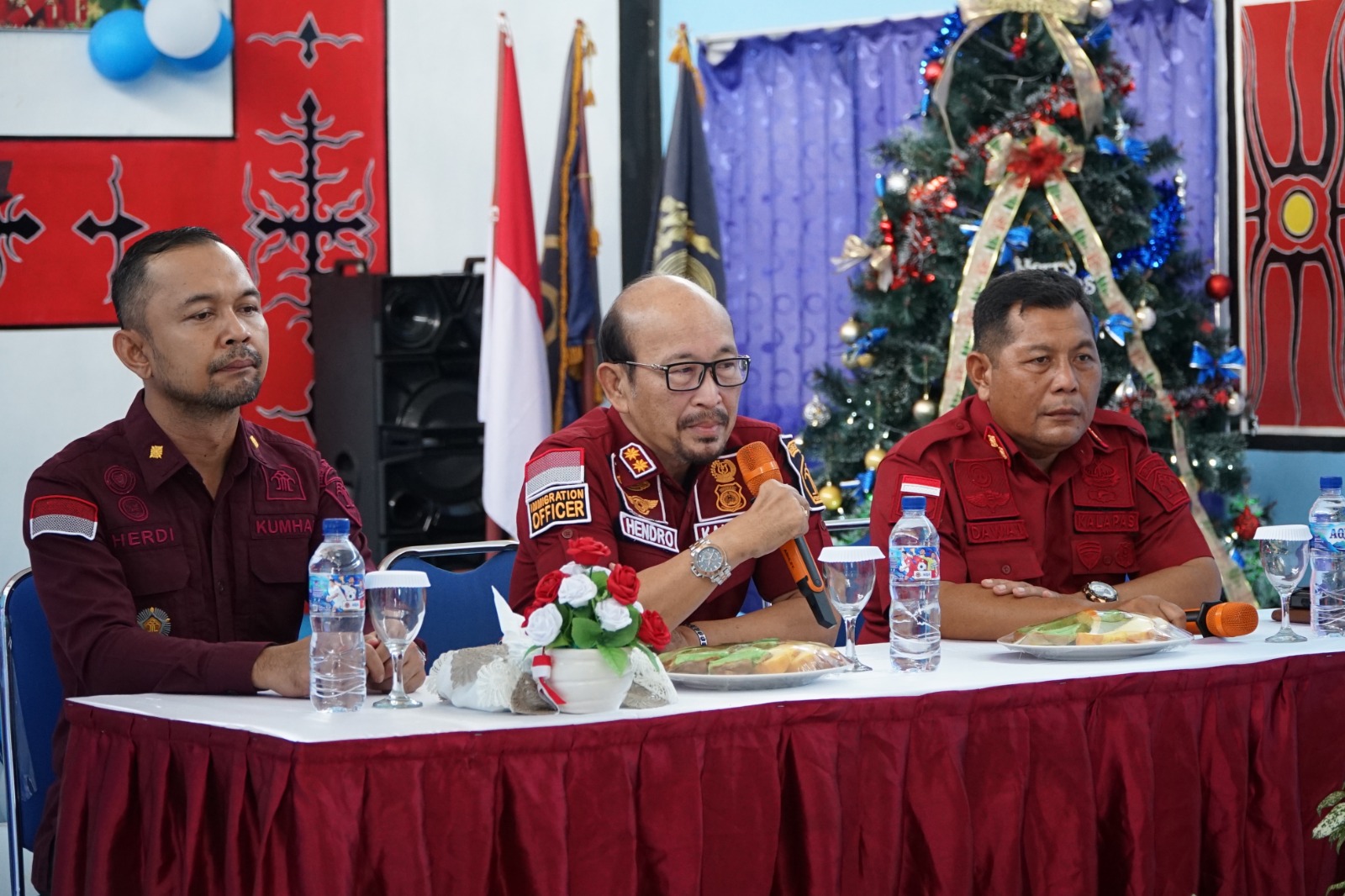 Sambangi Lapas Piru, Kakanwil Hendro Tri Prasetyo Beri Penguatan Kinerja di Masa Transisi Kementerian