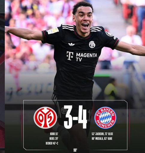 Bayern Bangkit dari 0-3, Kane Puji Mental Juara Usai Comeback Bersejarah