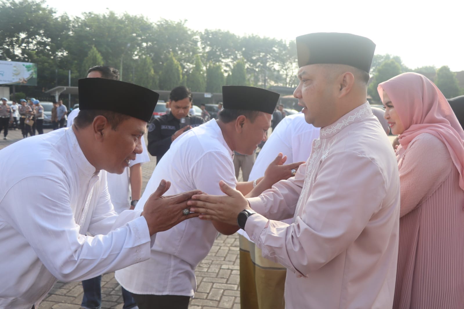 Kapolres Pasuruan Halalbihalal dengan Seluruh Jajaran