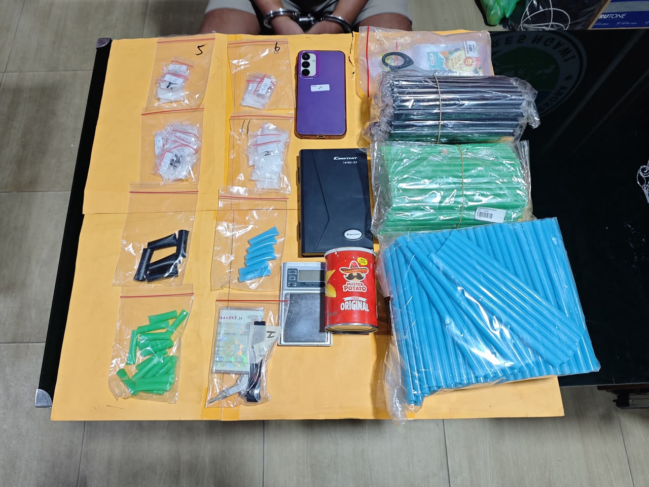 Polres Ngawi Amankan Pengedar Sabu dan Barang Bukti 39 Gram 