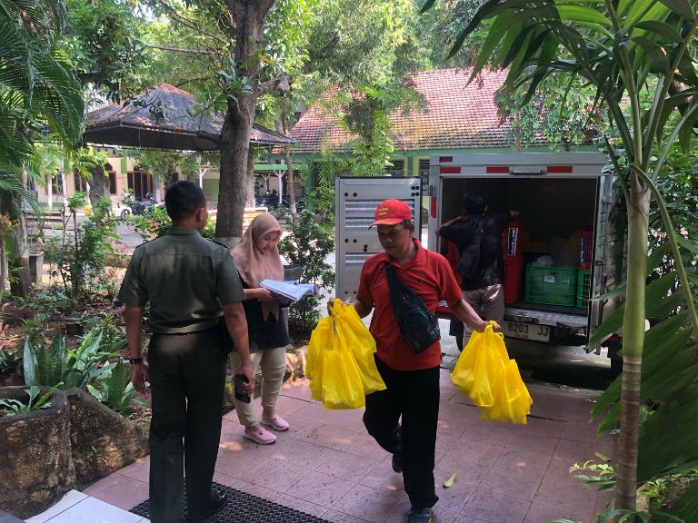 Pastikan MBG Bulan Ramadan Sesuai Tujuan Program, Pengawalan Dilakukan Kodim Lamongan