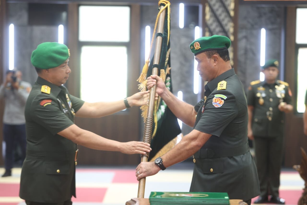 Kasad Jenderal TNI Agus Subiyanto Pimpin Sertijab 3 Pejabat Utama TNI AD