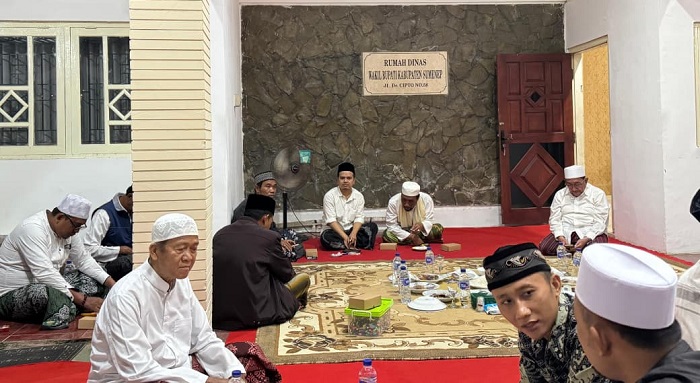 Wabup Bumikan Selawat Nariyah di Kabupaten Sumenep