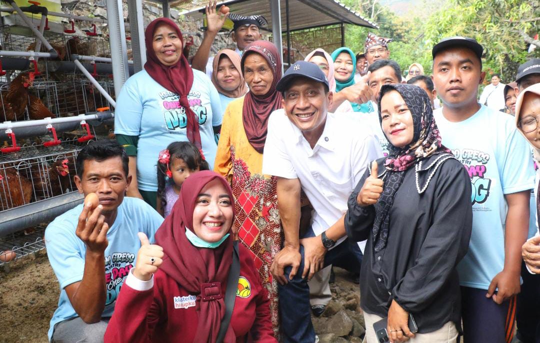 Bupati Wahono Medhayoh di Desa Bareng dan Klino, Serius Tangani Stunting dan Potensi Wisata Sekar