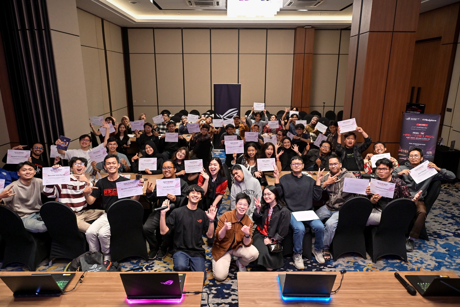 ROG AI Masterclass Perkuat Pemanfaatan AI untuk Komunitas Kreatif Kota Malang
