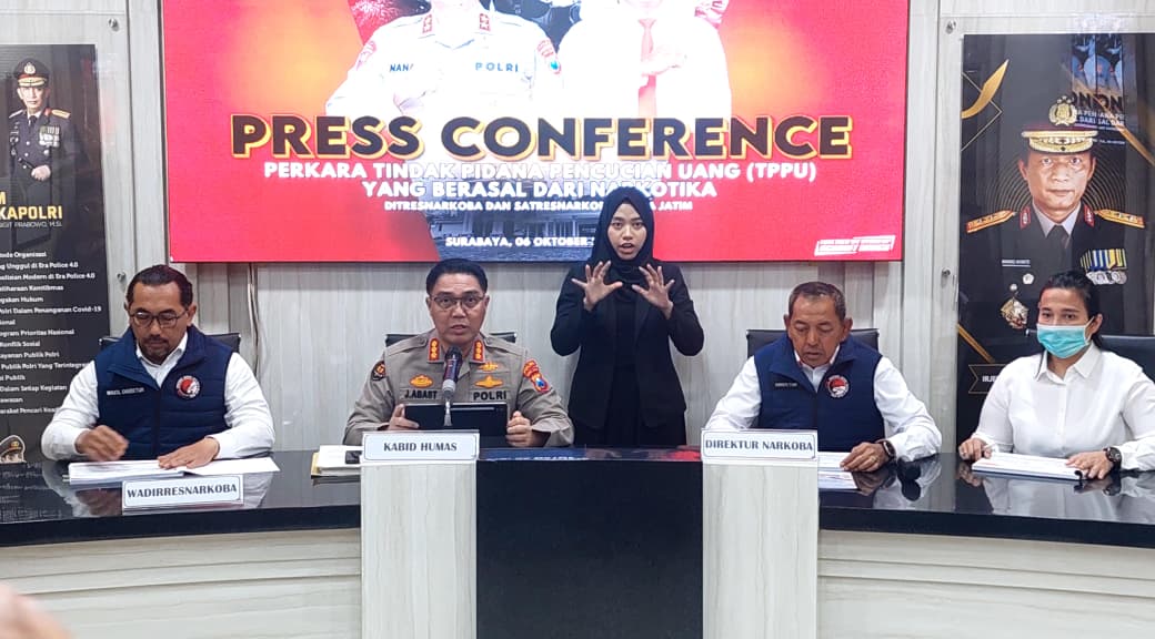 Amankan 2.248 Pengedar Narkoba, Polda Jatim Sita Aset Senilai Rp30 Miliar