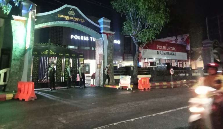 Isu OTT KPK di Tulungagung Beredar, Mapolres Dijaga Ketat