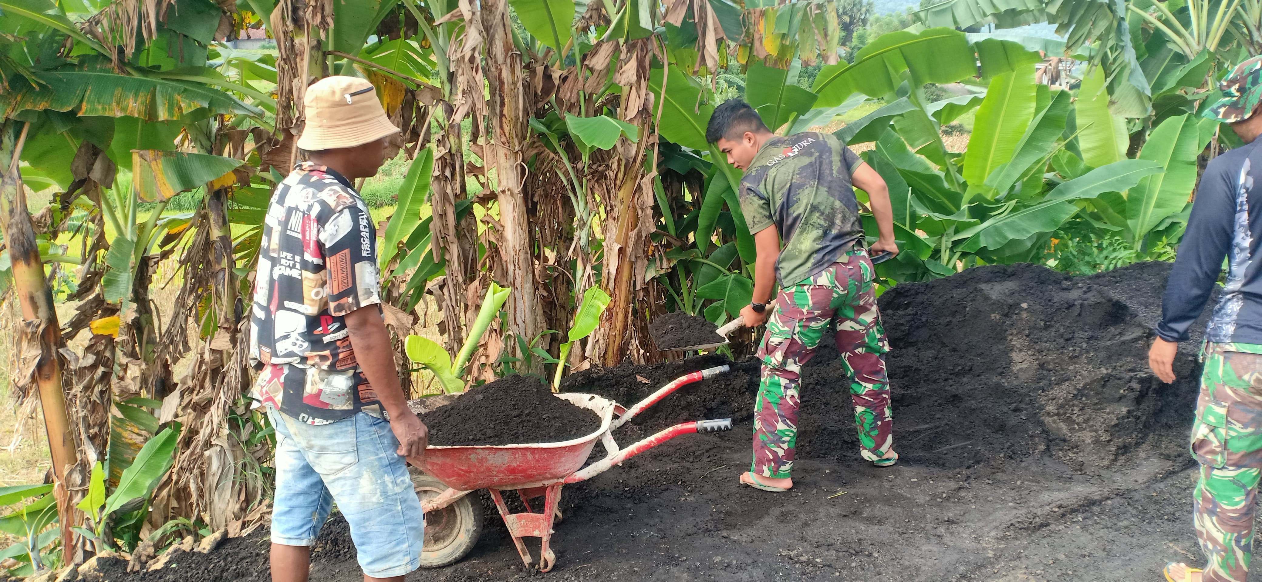 Ramadan Penuh Semangat, Satgas TMMD 127 Kodim 0827/Sumenep Kebut Pembangunan RTLH