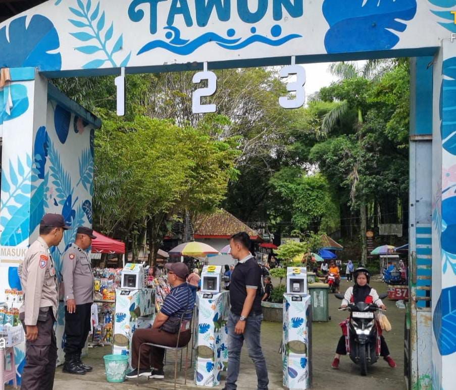 Polres Ngawi Amankan Objek Wisata saat Long Weekend dan Libur Imlek 