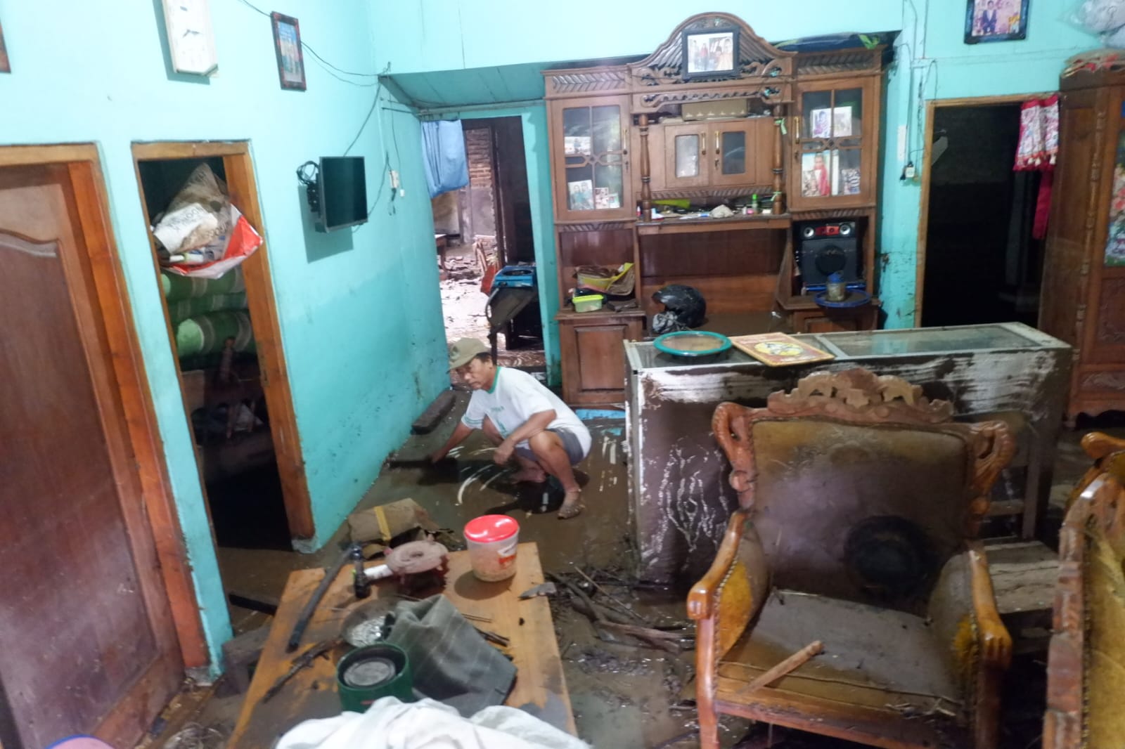 Banjir dan Longsor Melanda Kabupaten Madiun, Ratusan Rumah Terdampak