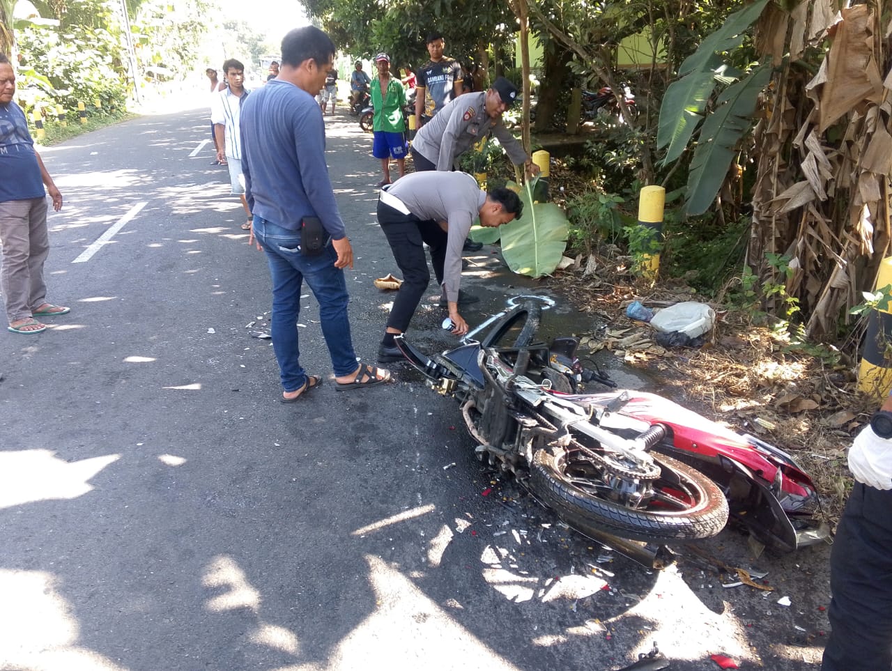 Kecelakaan Maut di Kesamben, Pasutri Perak Meregang Nyawa