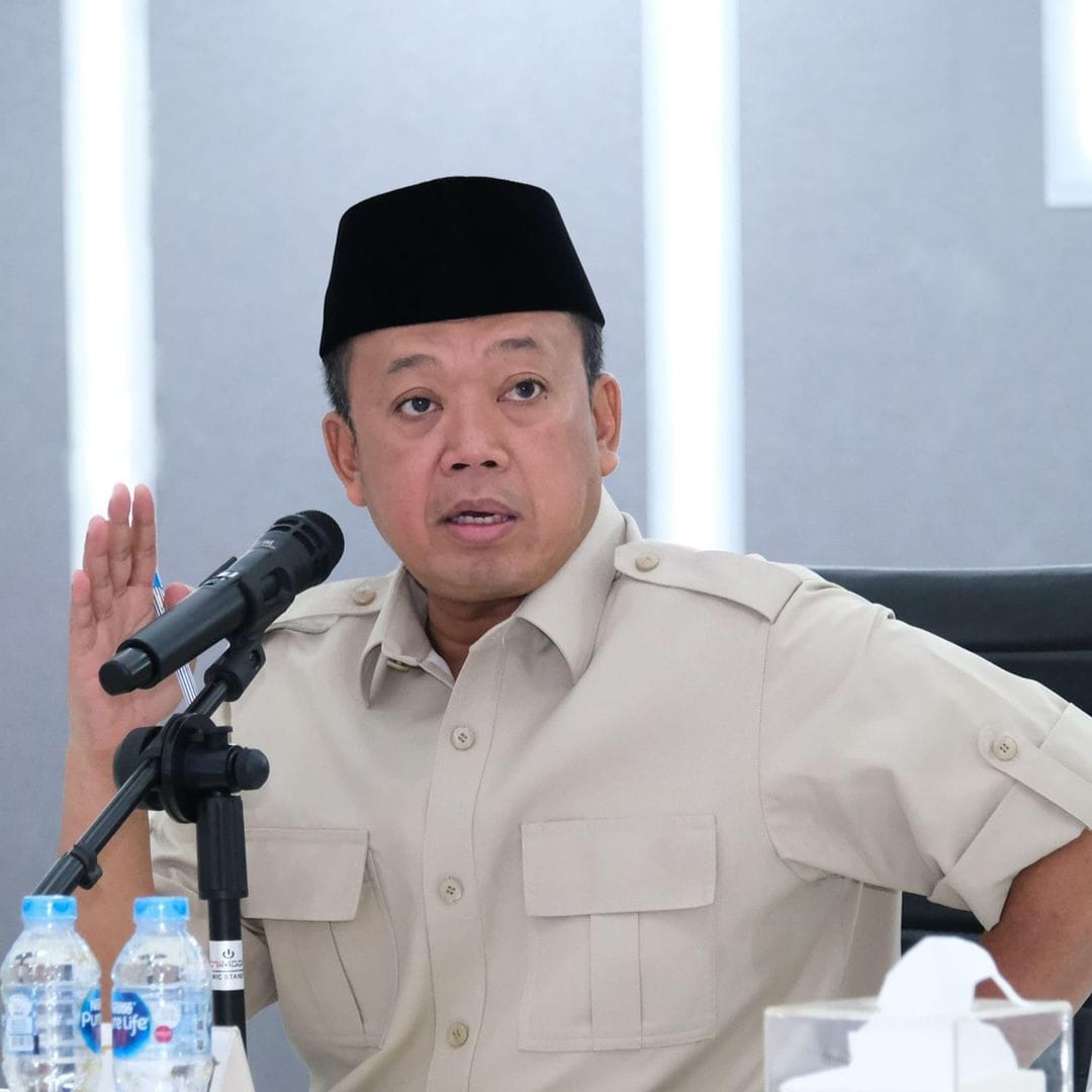 Menteri Nusron Wahid Pimpin Rapat Pertama di Kementerian ATR/BPN