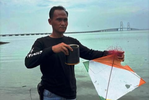 Polres Bangkalan Ungkap Misteri Bentangan Tali di Jembatan Suramadu