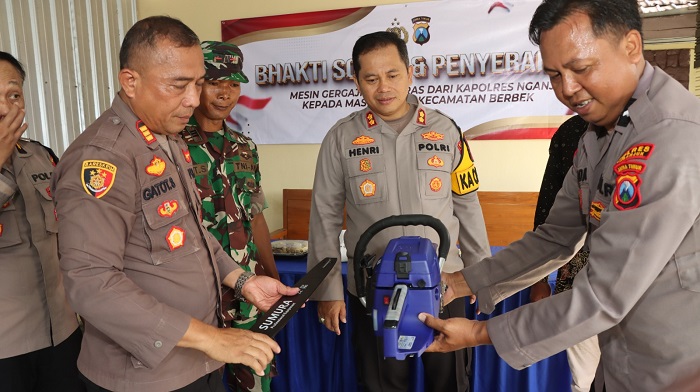 Kapolres Nganjuk Gelar Silaturahmi Kamtibmas di Polsek Berbek Bahas Antisipasi Bencana