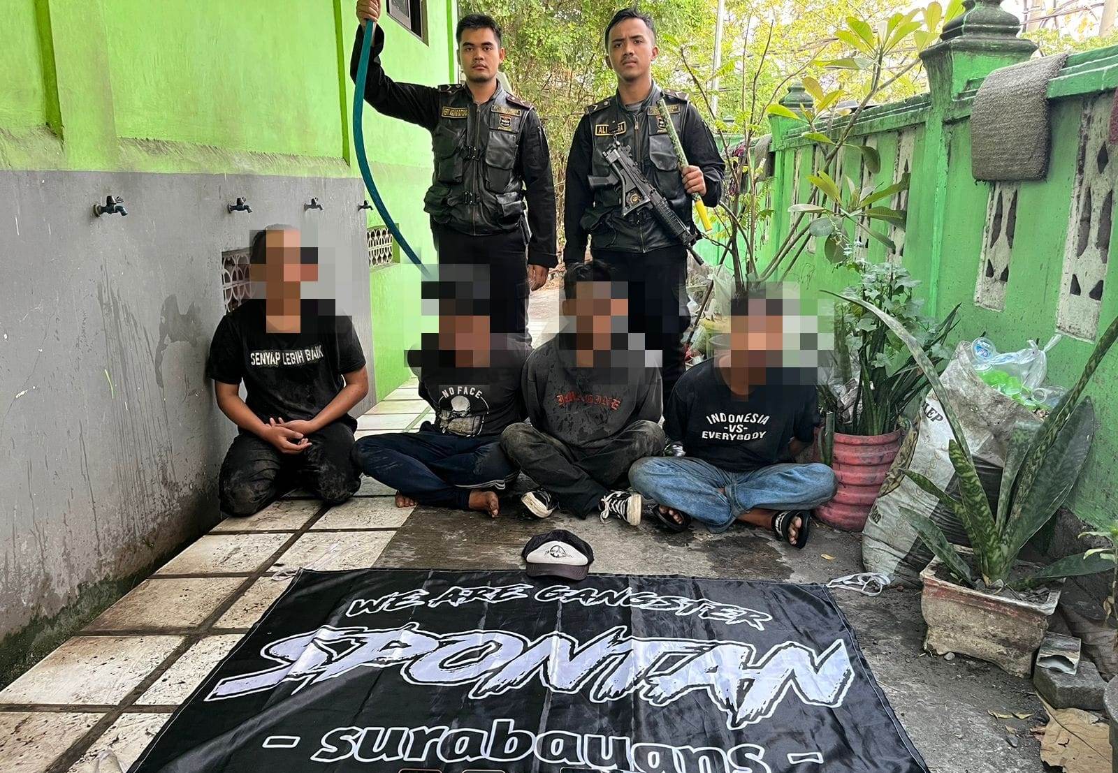 Respatti Gagalkan Tawuran Gangster Spontan Surabaya