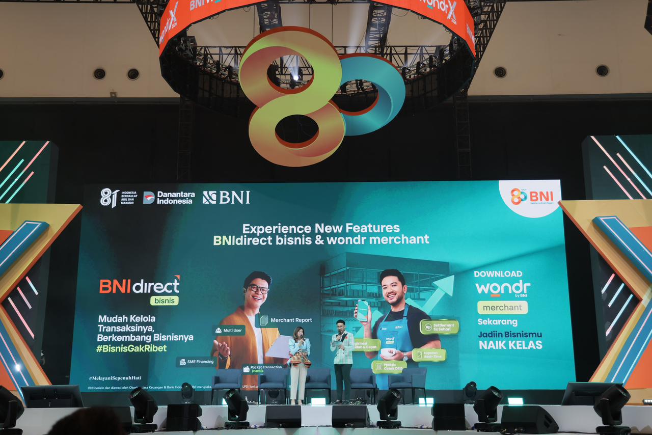 BNI Perkuat Layanan Digital Bisnis lewat BNIdirect Bisnis dan wondr Merchant