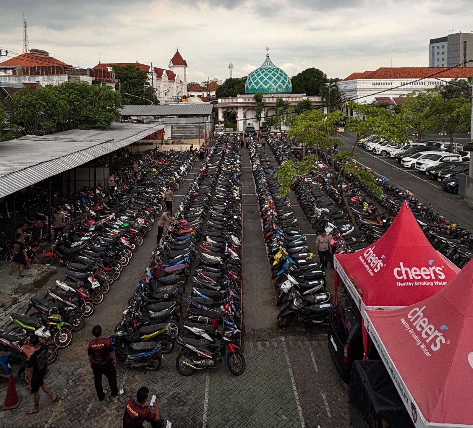 Pengambilan Unit Kendaraan Bazar Ranmor Polrestabes Surabaya Dipastikan Gratis