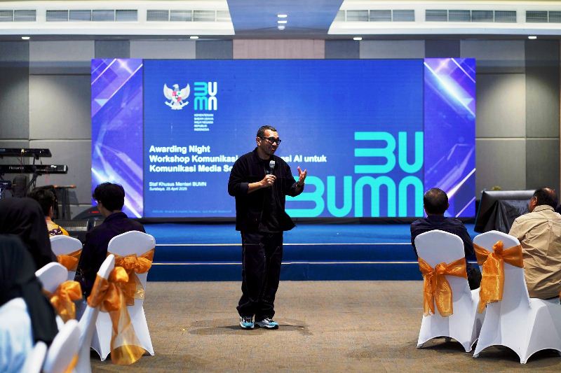 Kementerian BUMN Genjot Komunikasi Digital Lewat Workshop Medsos Berbasis AI