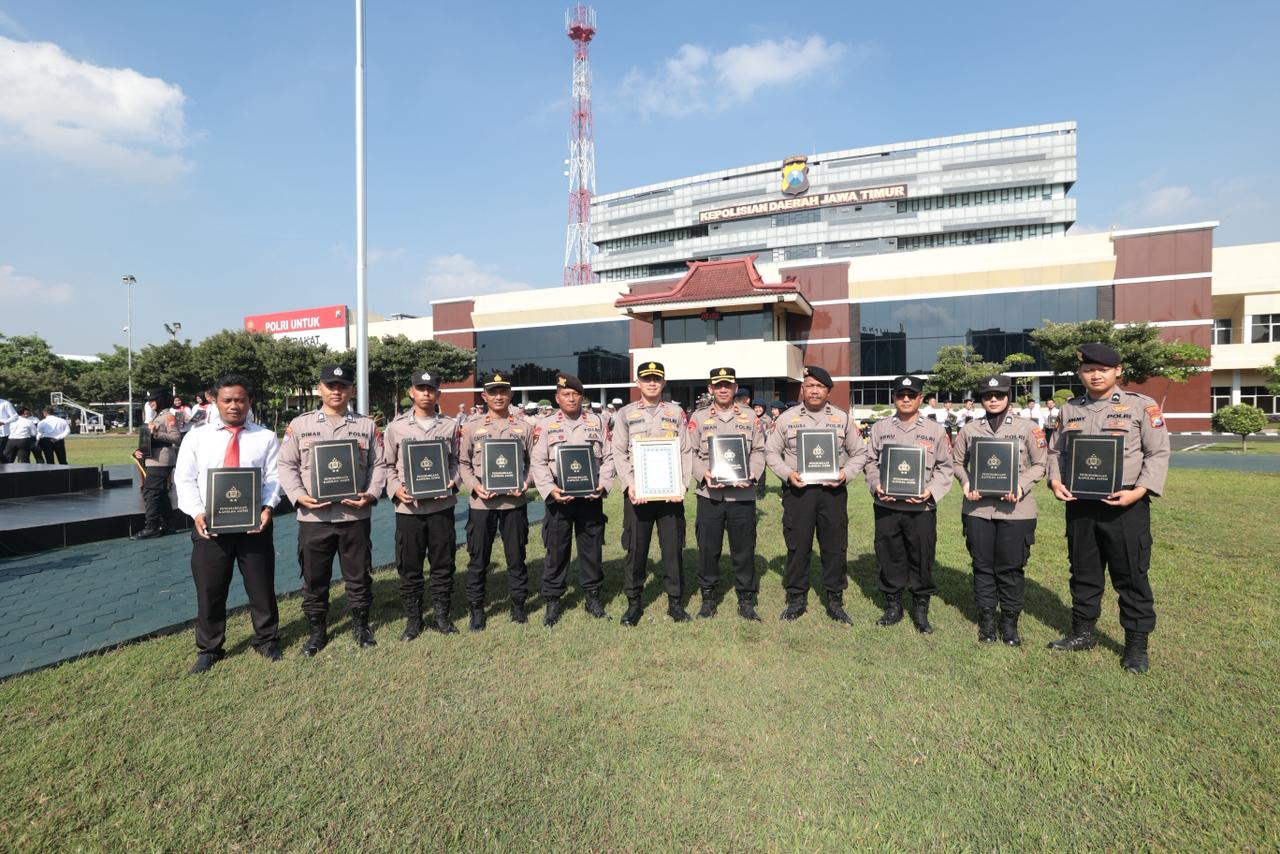 Polres Kediri Kota Borong Penghargaan Kapolda Jatim, Dedikasi Tinggi dan Kinerja Terbaik Satker