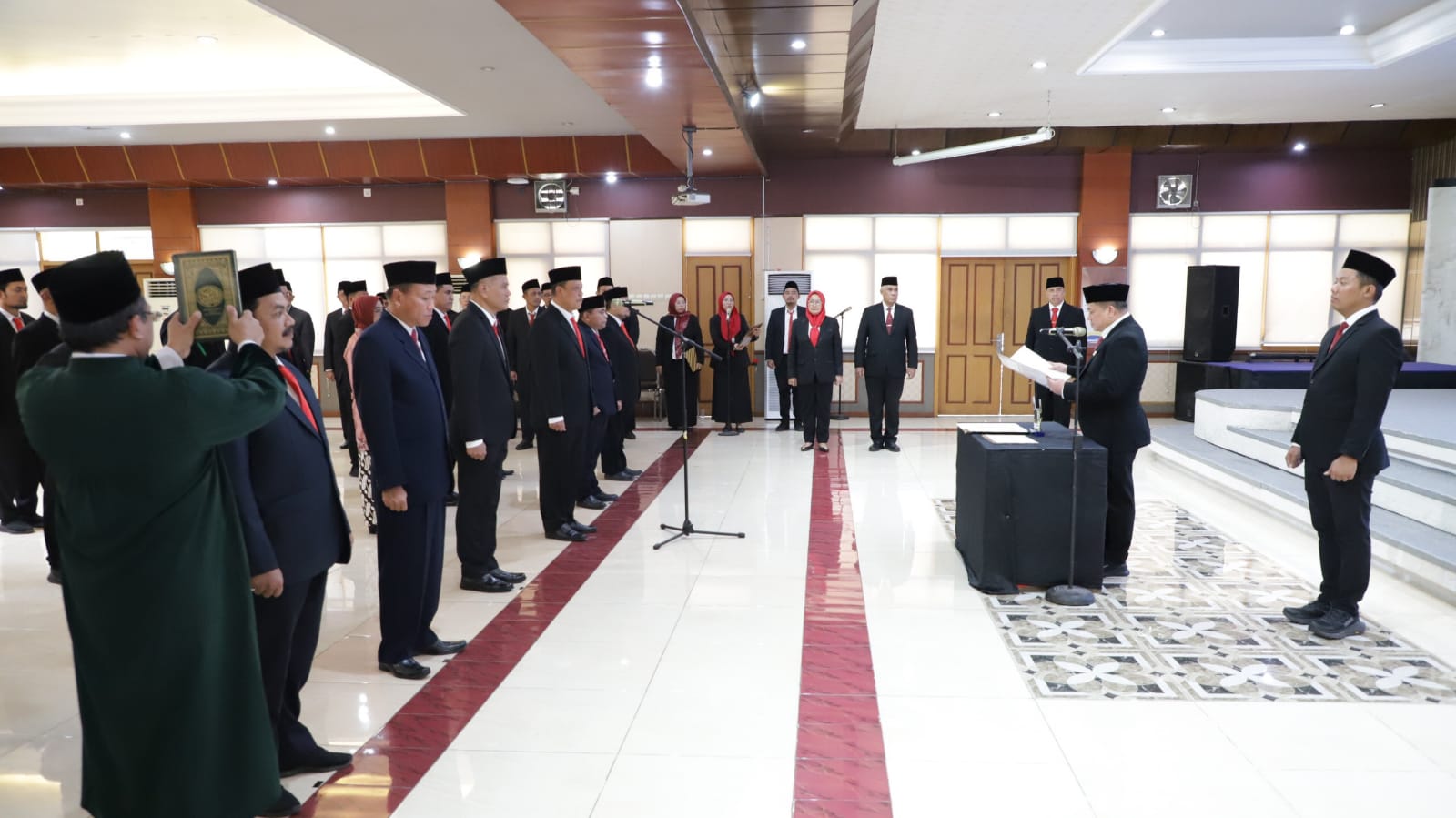 Tekankan Goverment Risk and Compliance, Kakanwil BPN Provinsi Jawa Timur Lantik Pejabat Pengawas