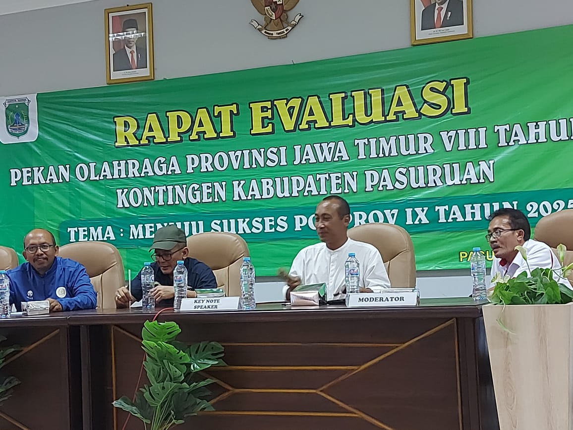 KONI Kabupaten Pasuruan Awali Evaluasi Porprov VIII