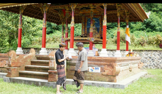 Peringati Hari Raya Nyepi, BRI Peduli Salurkan Bantuan Sembako Hingga Renovasi Pura