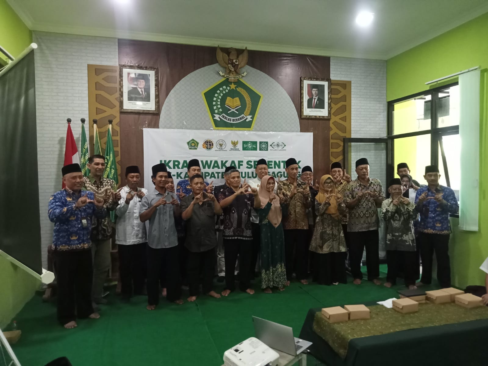 Kantah ATR/BPN dan Kemenag Tulungagung Dorong Wakaf Tanah untuk Kegiatan Produktif 