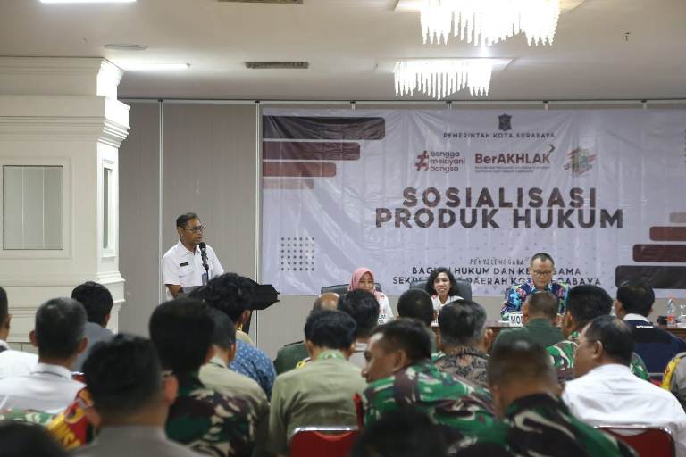 Pemkot Surabaya Gandeng BNNK Sosialisasikan Perda P4GNPN