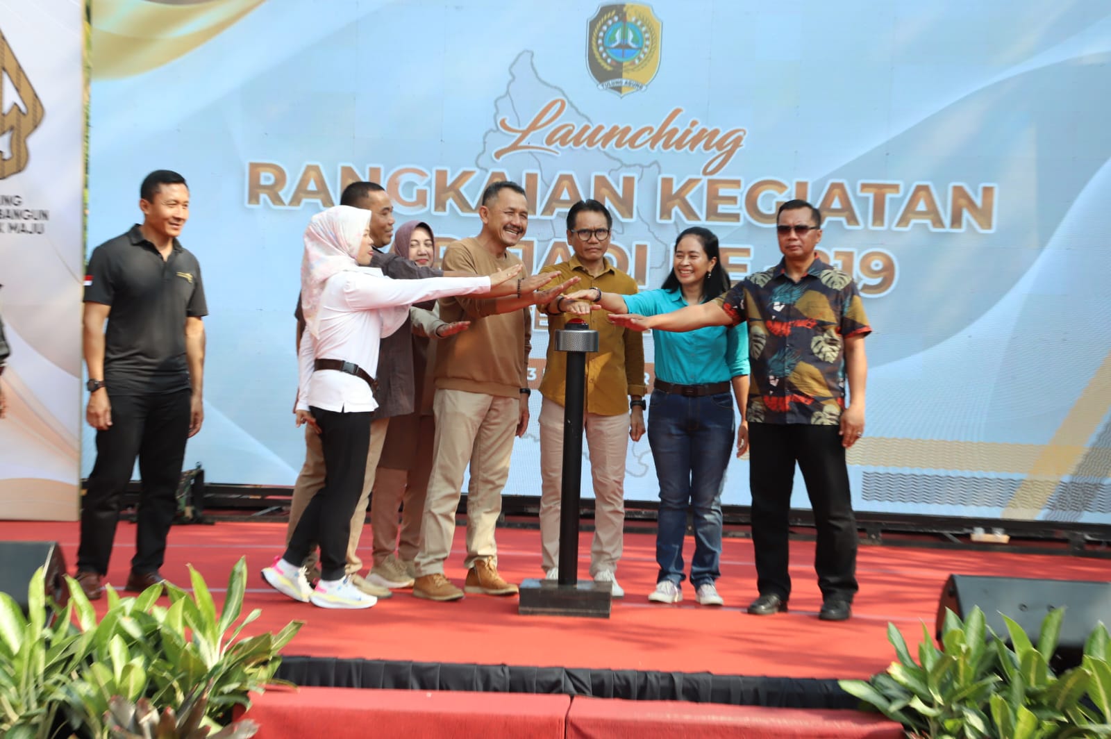 Pemkab Tulungagung Launching Kegiatan Hari Jadi Ke-819 di Titik 0 Kilometer 