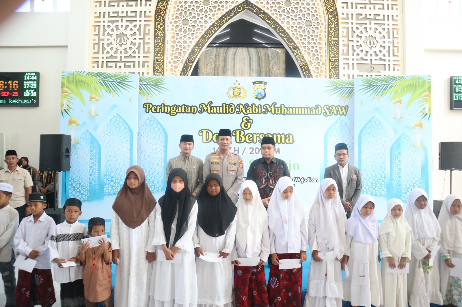 Polresta Sidoarjo Gelar Peringatan Maulid Nabi