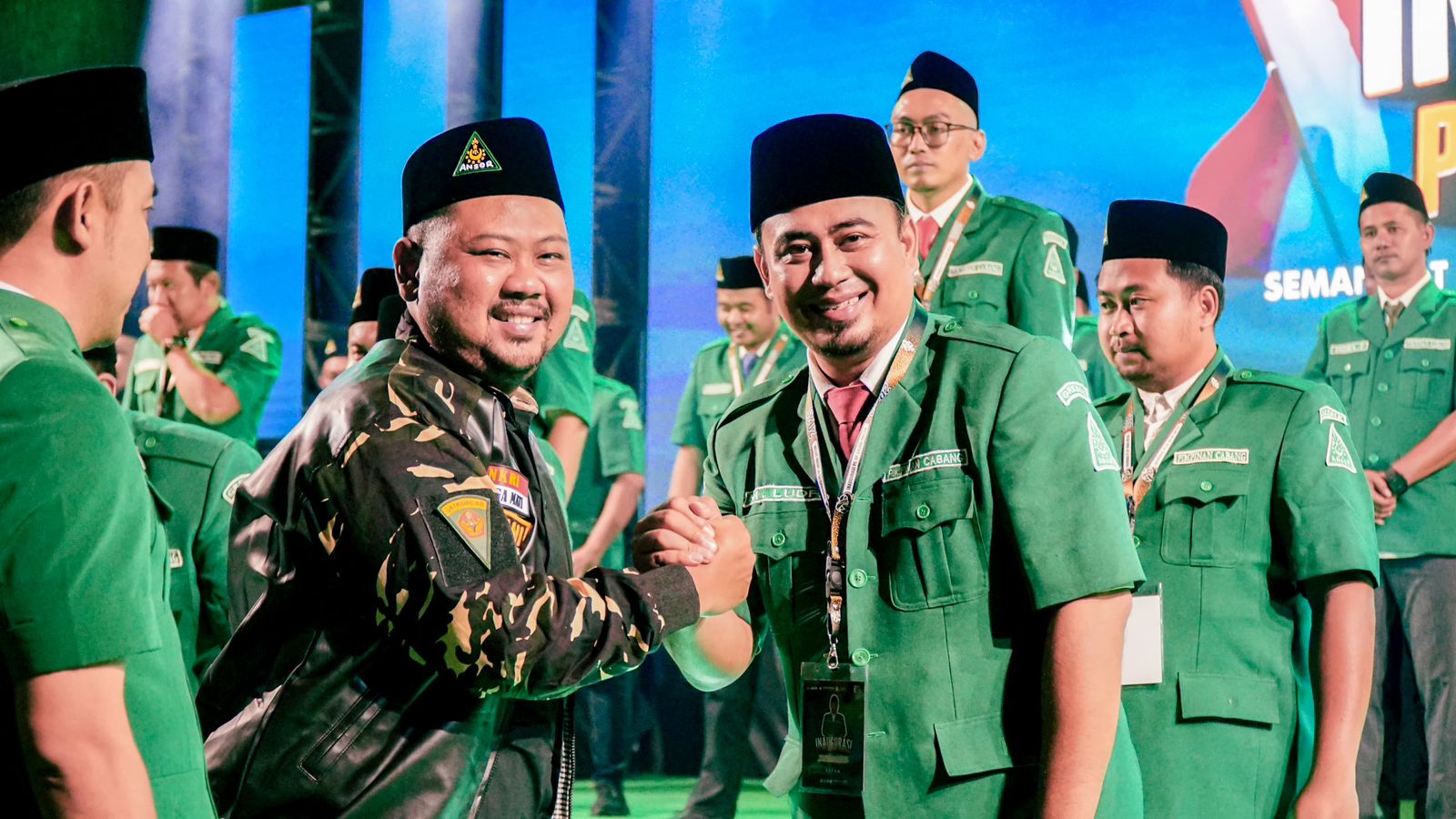 Hadiri Inaugurasi Pimpinan GP Ansor Gresik, Bupati Ajak Ansor Tumbuh Bersama