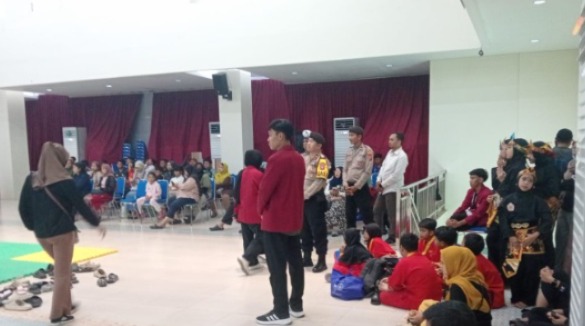 Polsek Mulyorejo Amankan Kejuaraan Silat Tingkat Nasional di UM Surabaya