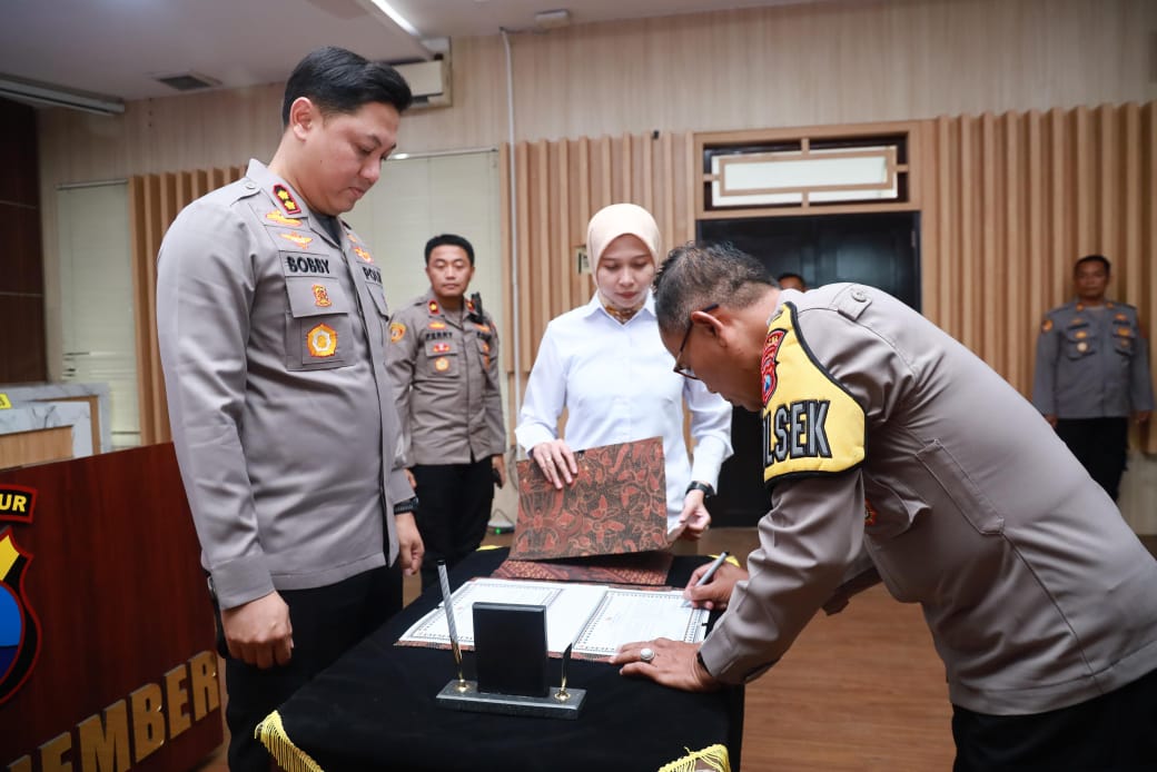 Polres Jember Teken Pakta Integritas, Siap Layani Masyarakat dengan Profesional dan Akuntabel