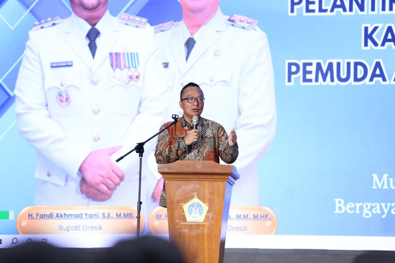 Lantik Pengurus Baru KIPAN Gresik, Wabup Alif: Narkoba di Jatim Masih Mengkhawatirkan