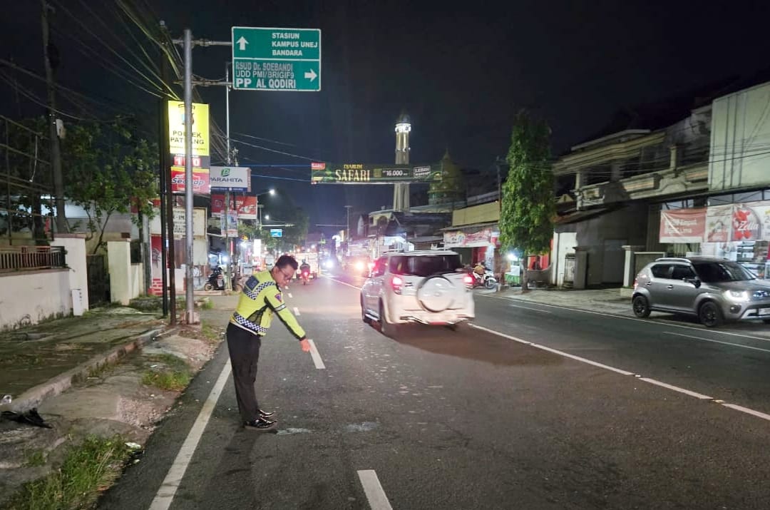 Kecelakaan Maut di Depan Mapolsek Patrang Jember, Seorang PNS Meninggal Dunia