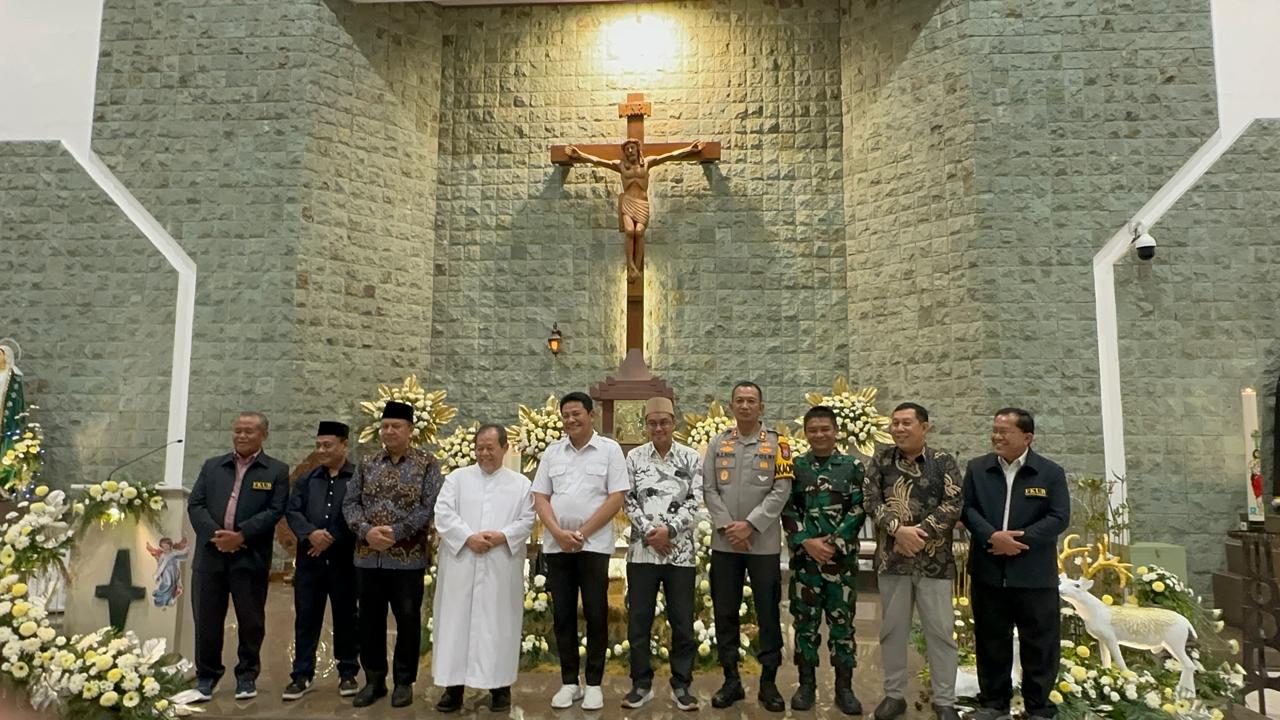 Forkopimda Sidoarjo Jamin Ibadah Natal 2025 Berlangsung Aman dan Nyaman