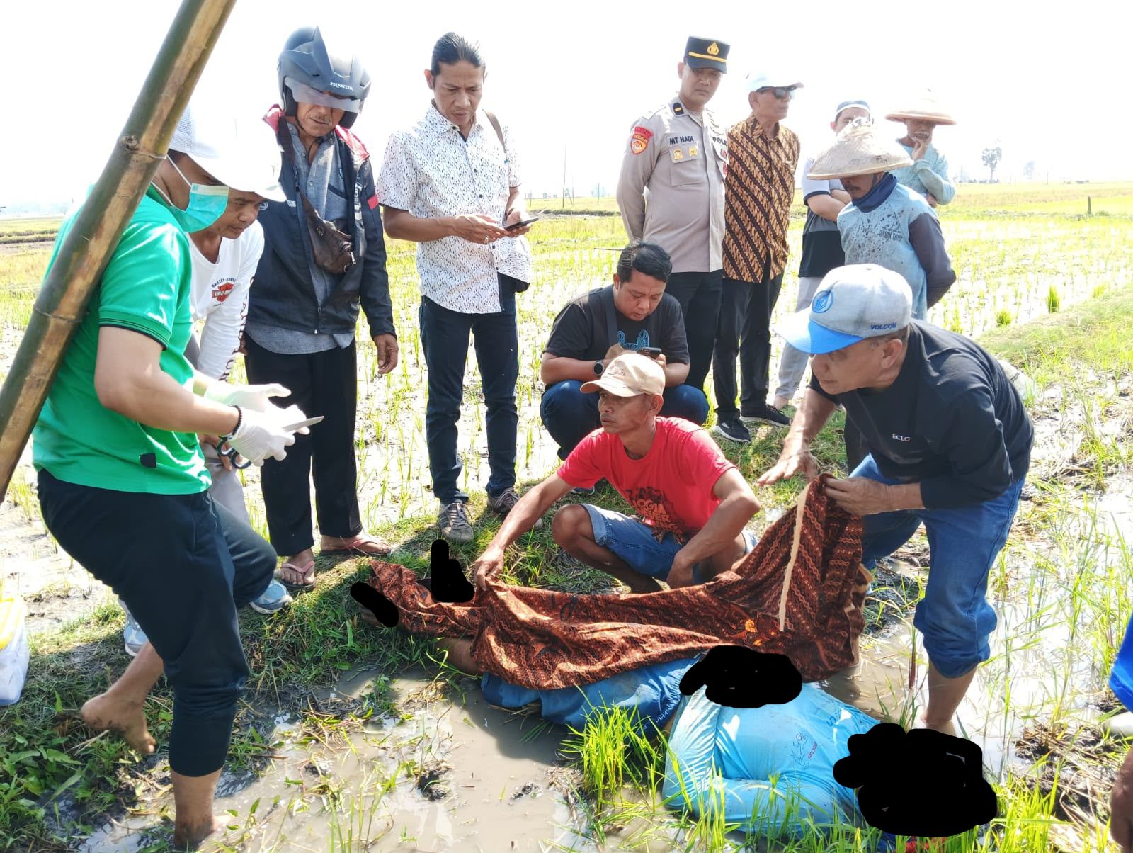 Perbaiki Kabel Sumur Sibel di Sawah, Pekerja Ngawi Tewas Tersengat Listrik