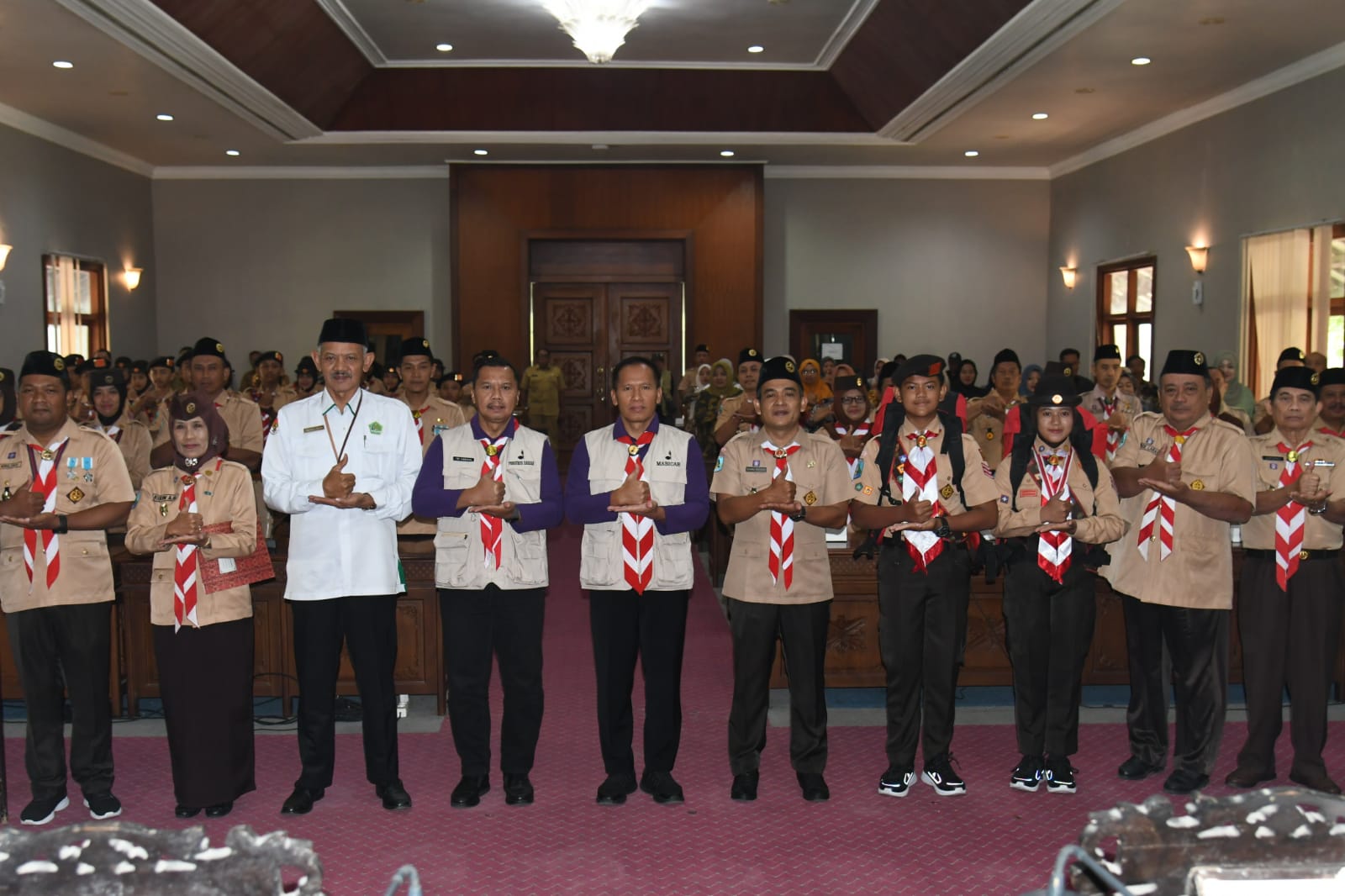 Plt Bupati Tulungagung Lepas Kontingen Pramuka ke Jambore Nasional XII